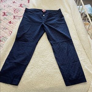 Lilly Pulitzer Dark Blue Chinos 12